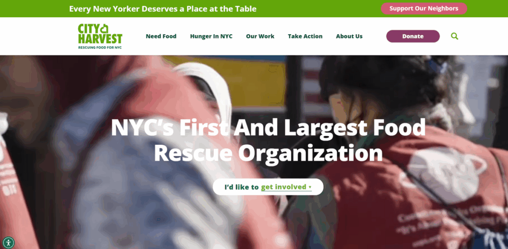 City Harvest - Fighting Hunger and Reducing Food Waste in New York City