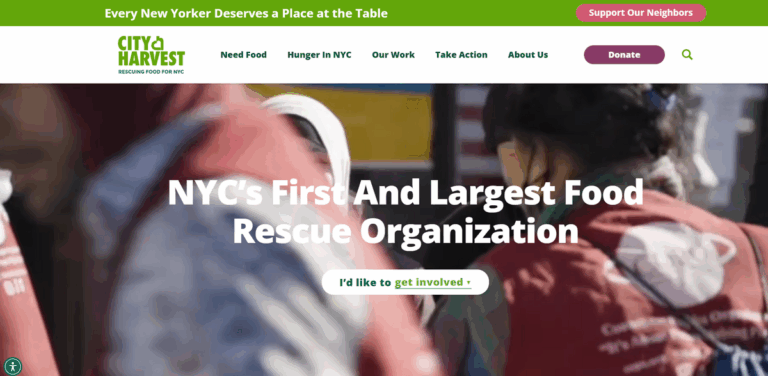 City Harvest: Rescuing Food to Combat Hunger and Waste in NYC