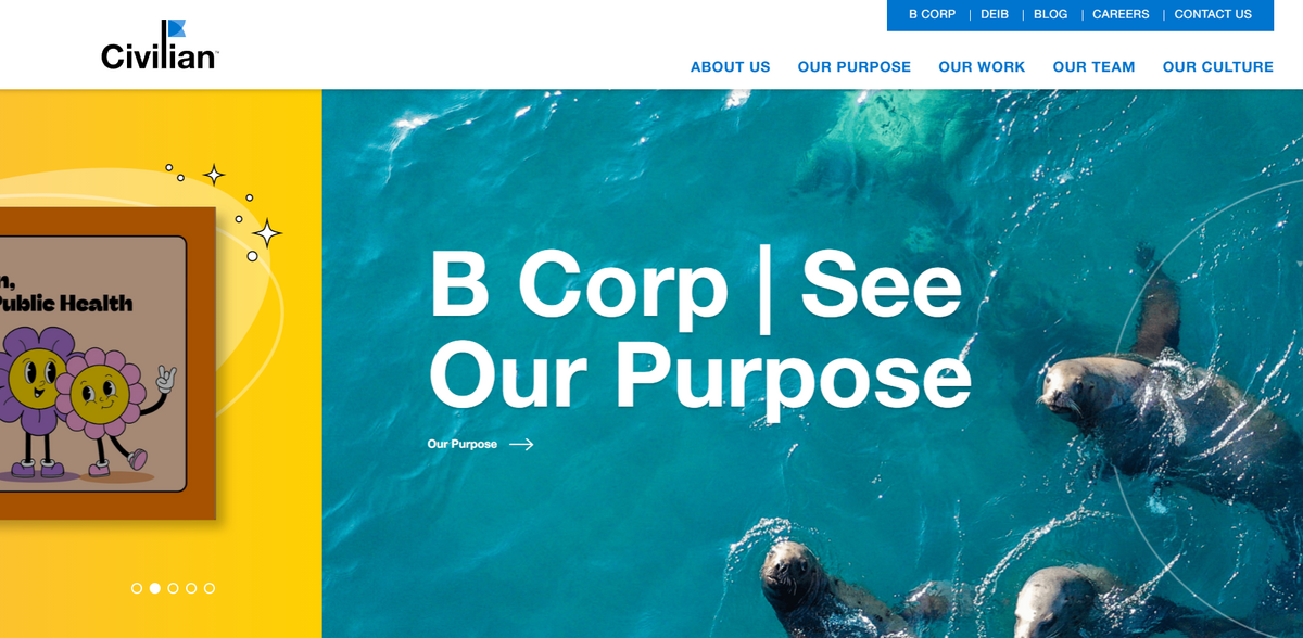 Civilian marketing for good