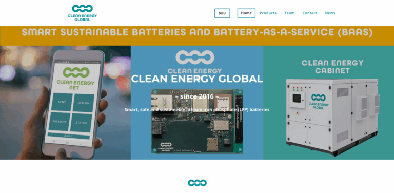 Clean Energy Global: Smart and Sustainable Lithium Iron Phosphate Battery Solutions