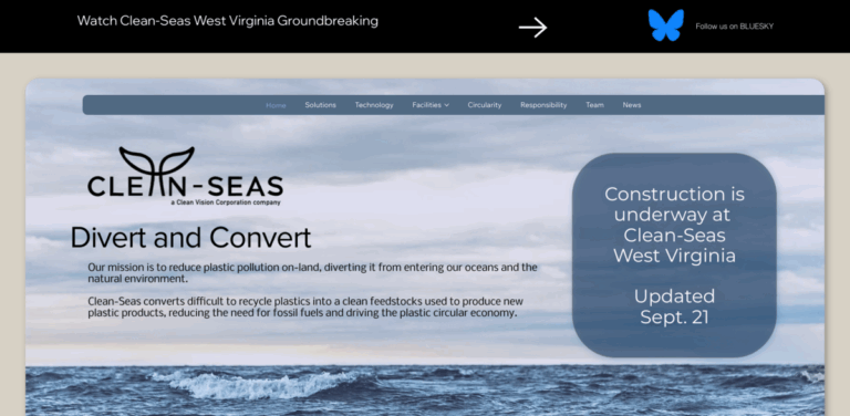 Clean-Seas: Transforming Plastic Waste into Sustainable Energy Solutions