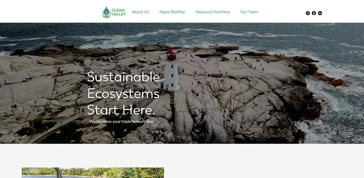 Clean Valley aquaculture sustainability