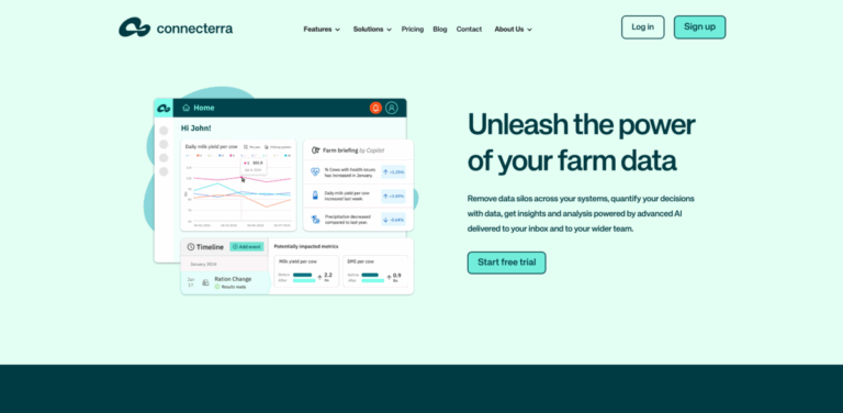 Connecterra: Unleashing the Power of Farm Data for Sustainable Agriculture