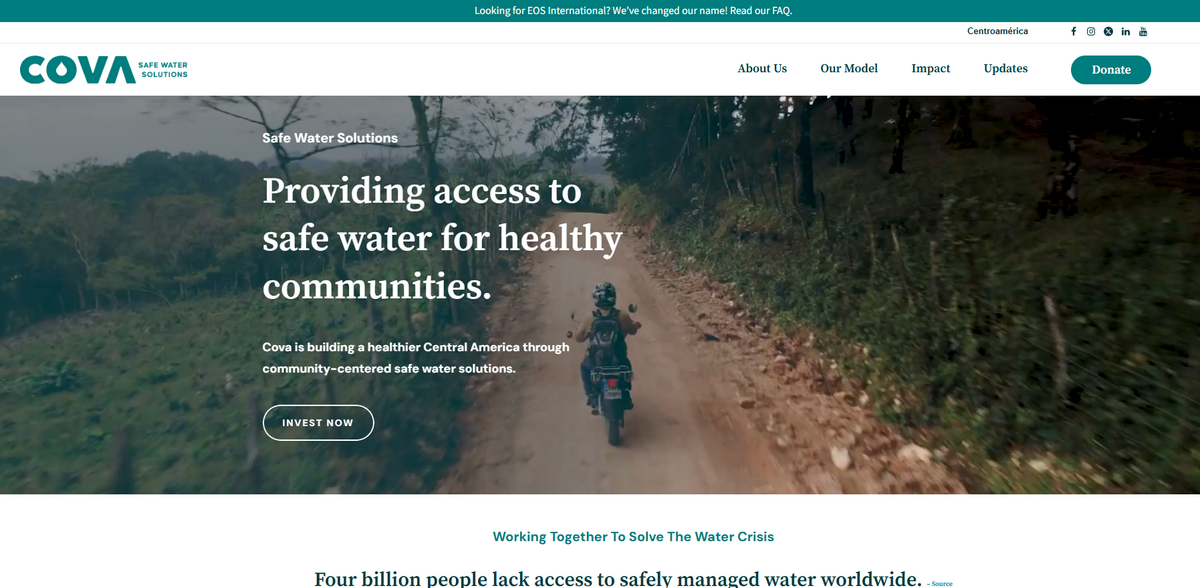 safe drinking water Central America