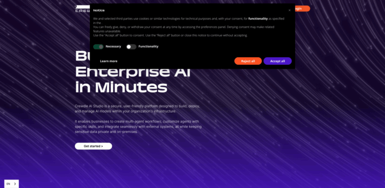 Crewdle AI Studio: A Secure Platform for Building and Managing AI Models
