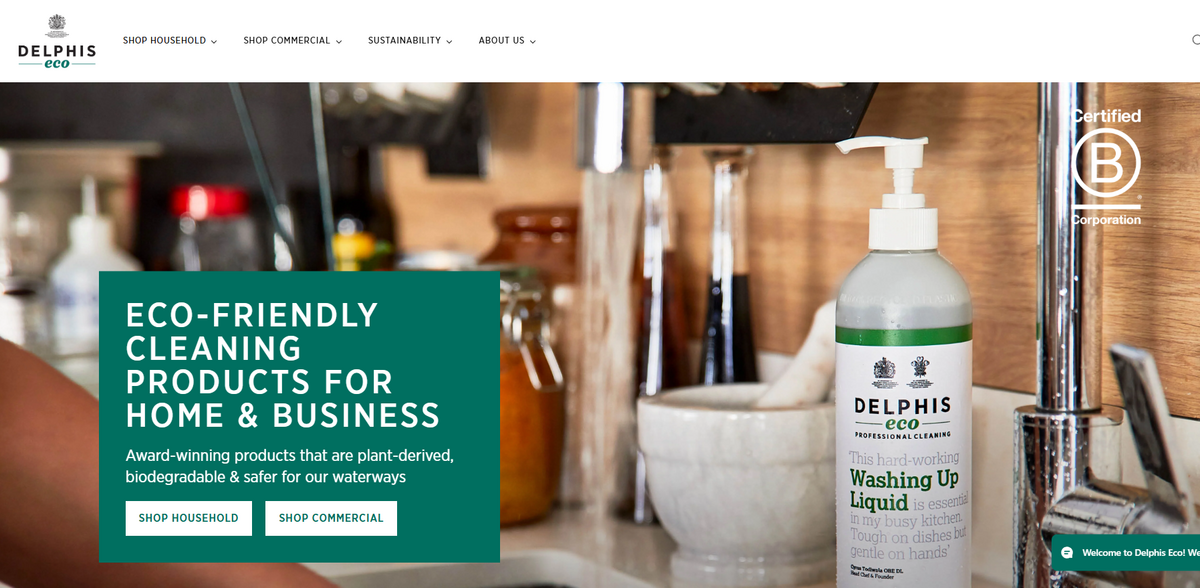 Delphis Eco: Eco-Friendly Cleaning Products for Home and Business