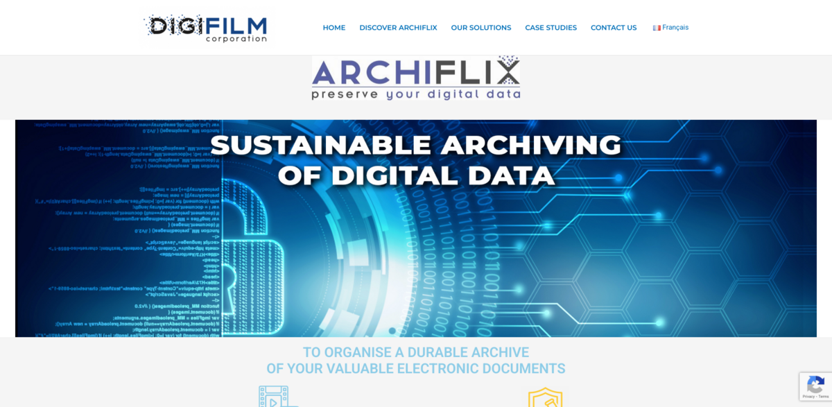 ARCHIFLIX digital data preservation
