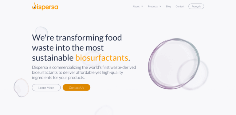 Dispersa: Transforming Food Waste into Sustainable Biosurfactants
