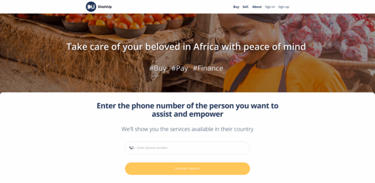 DizzitUp: A Marketplace Empowering African Merchants and Consumers