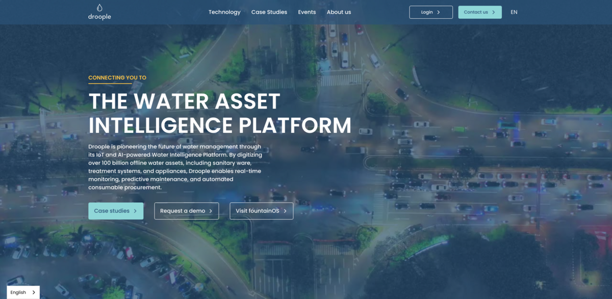 Droople Water Intelligence Platform