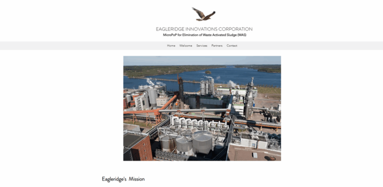 Eagleridge Innovations Corporation: Transforming Wastewater Treatment with MicroPoP Technology