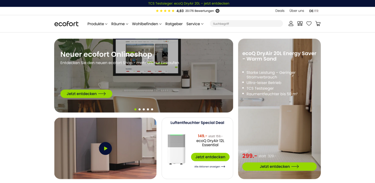 Ecofort indoor climate solutions