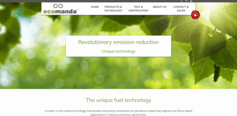 Ecomanda: Transforming Combustion Technology for a Greener Future