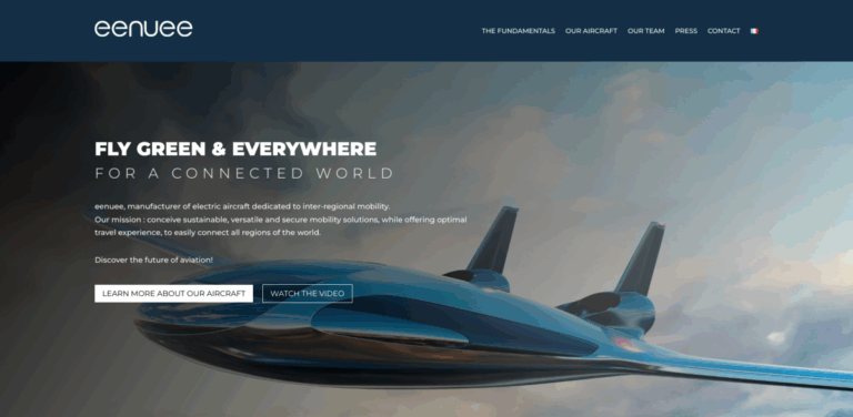 Eenuee: Transforming Regional Travel with Sustainable Air Mobility Solutions
