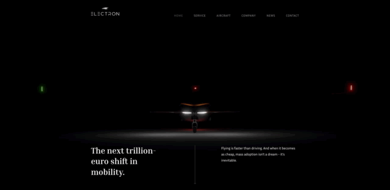 ELECTRON Aerospace: Transforming Air Travel with Electric Aircraft