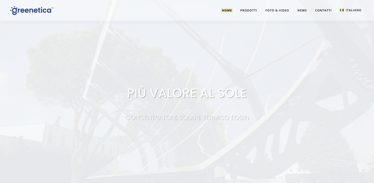 EOSth Solar Thermal Concentrator