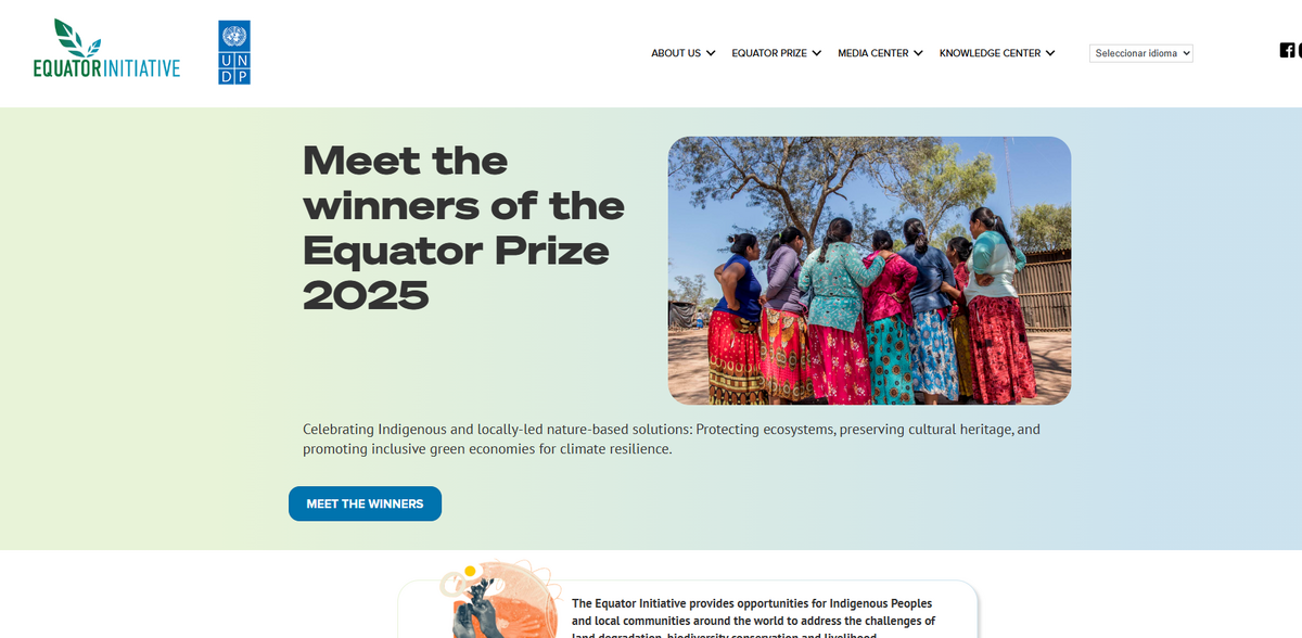 Equator Initiative: Advancing Local Sustainable Development Solutions