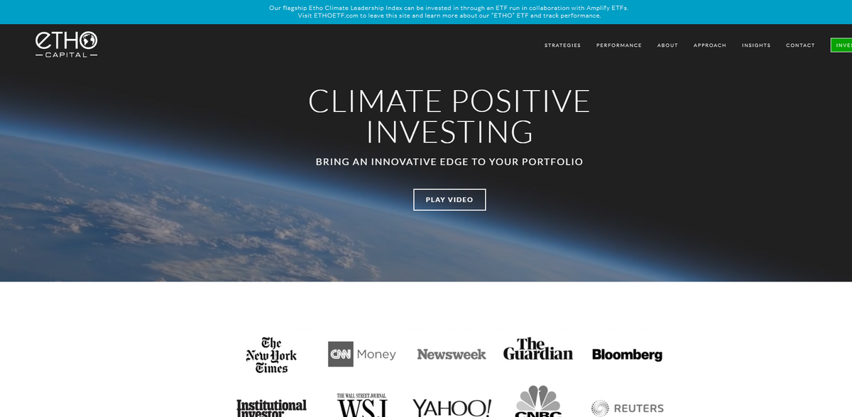 Etho Capital sustainable investment