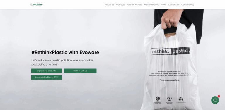 Evoware: Sustainable Packaging Solutions to Combat Plastic Pollution
