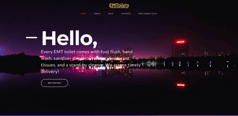 Executive Mobile Toilets: Elevating Sanitation Standards in Nigeria