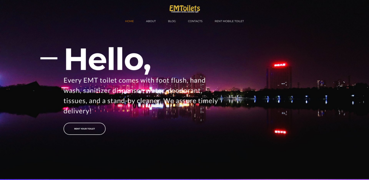 Executive Mobile Toilets