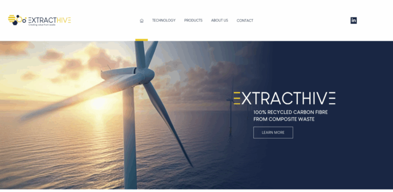 Extracthive: Transforming Industrial Waste into Recycled Carbon Fibre