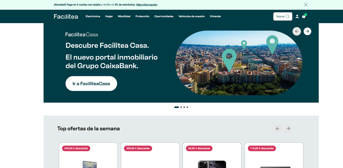 FACILITEA e-commerce platform