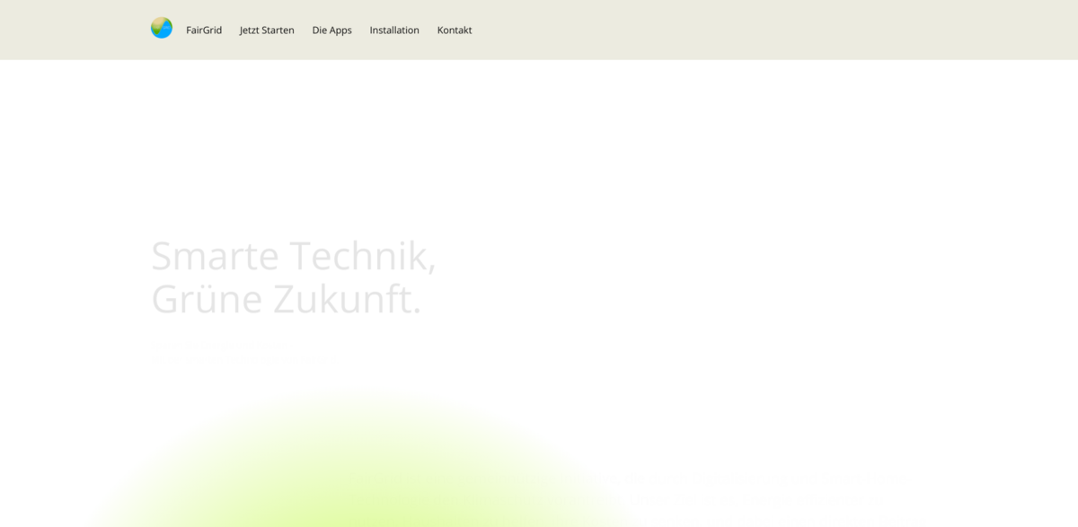 FAIRGRID: Smart Home Technology for Energy Efficiency and Climate Protection