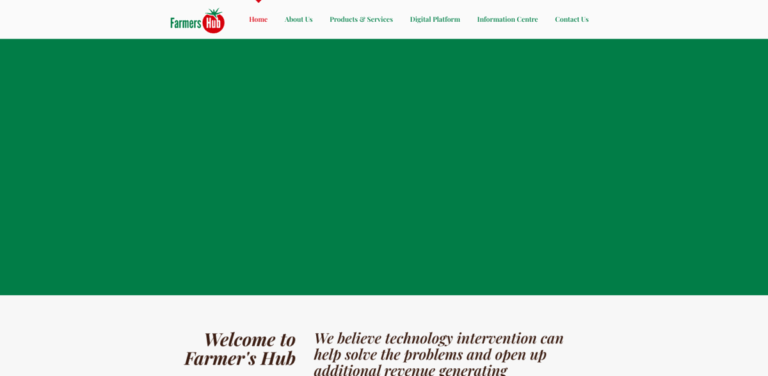 Farmer’s Hub: Your Comprehensive Solution for Agricultural Needs