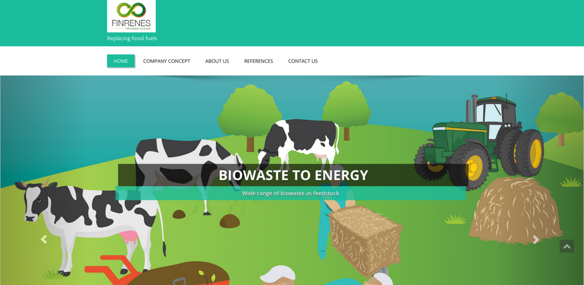 Finrenes biogas technology