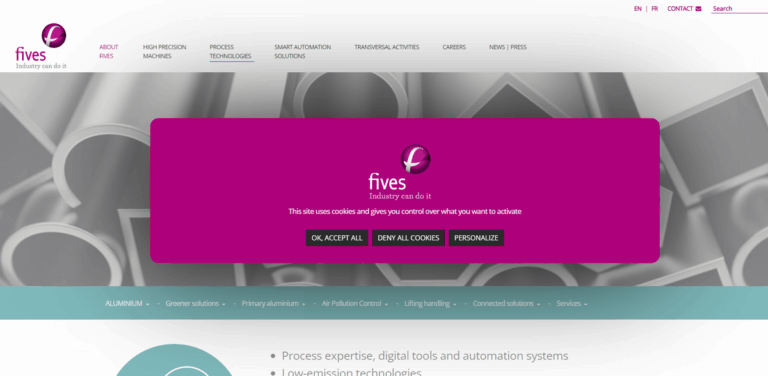 Fives: Innovative Industrial Engineering Solutions for Global Industries