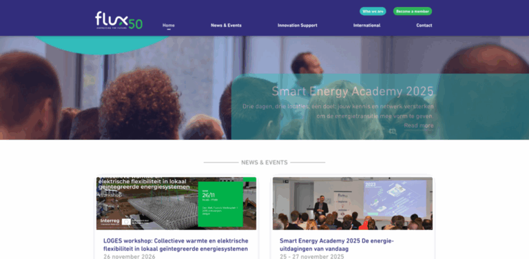 Flux50: Empowering Flanders as a Smart Energy Hub
