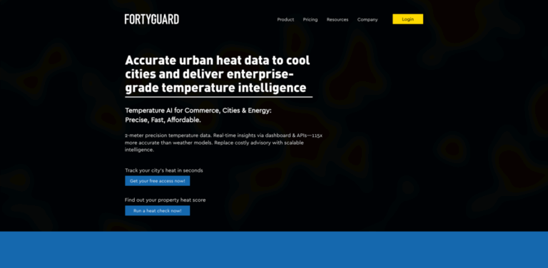 FortyGuard: Transforming Urban Temperature Intelligence with AI and Data