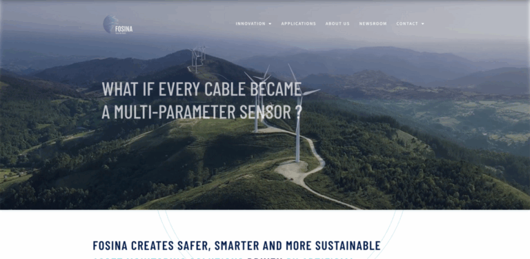 FOSINA: Transforming Fiber Optic Cables into Real-Time Sensors for Infrastructure Monitoring