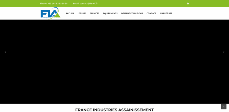 France Industries Assainissement: Comprehensive Water Management Solutions