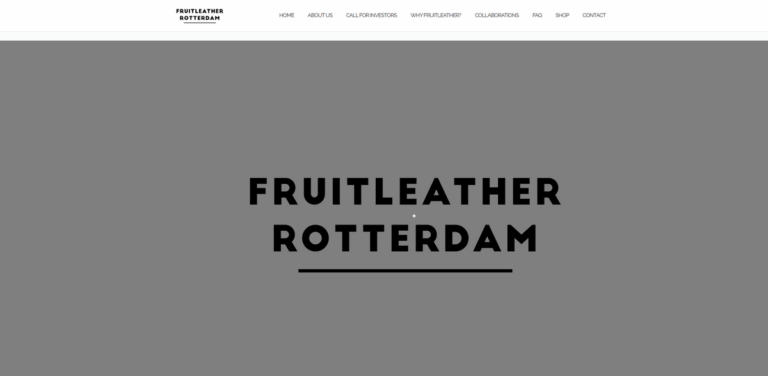 Fruitleather Rotterdam: Transforming Mango Waste into Sustainable Materials