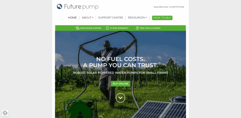 Futurepump: Efficient Solar Irrigation Solutions for Smallholder Farmers
