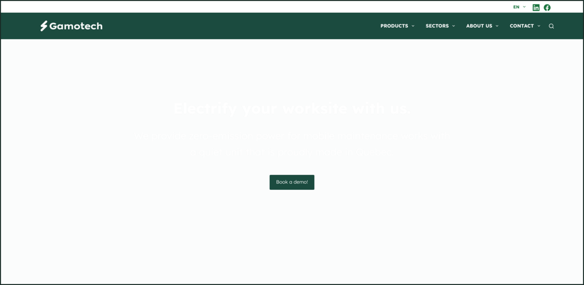 Gamo-X mobile power unit