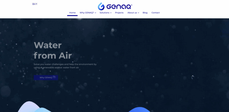 GENAQ: Transforming Air into Pure Drinking Water