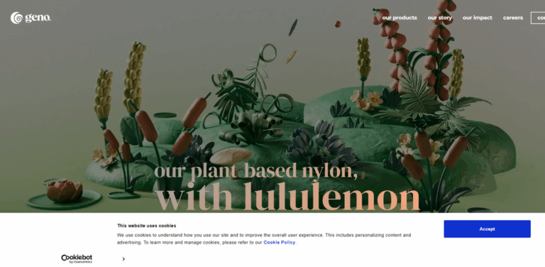 Geno: Transforming Materials with Plant-Based Nylon for a Sustainable Future