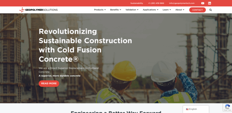 Geopolymer Solutions: Advancing Sustainable Concrete Innovations