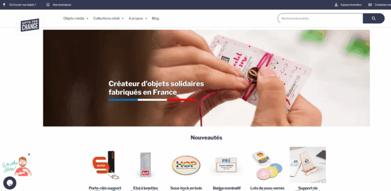 Gifts for Change: Eco-Responsible Objects with Social Impact