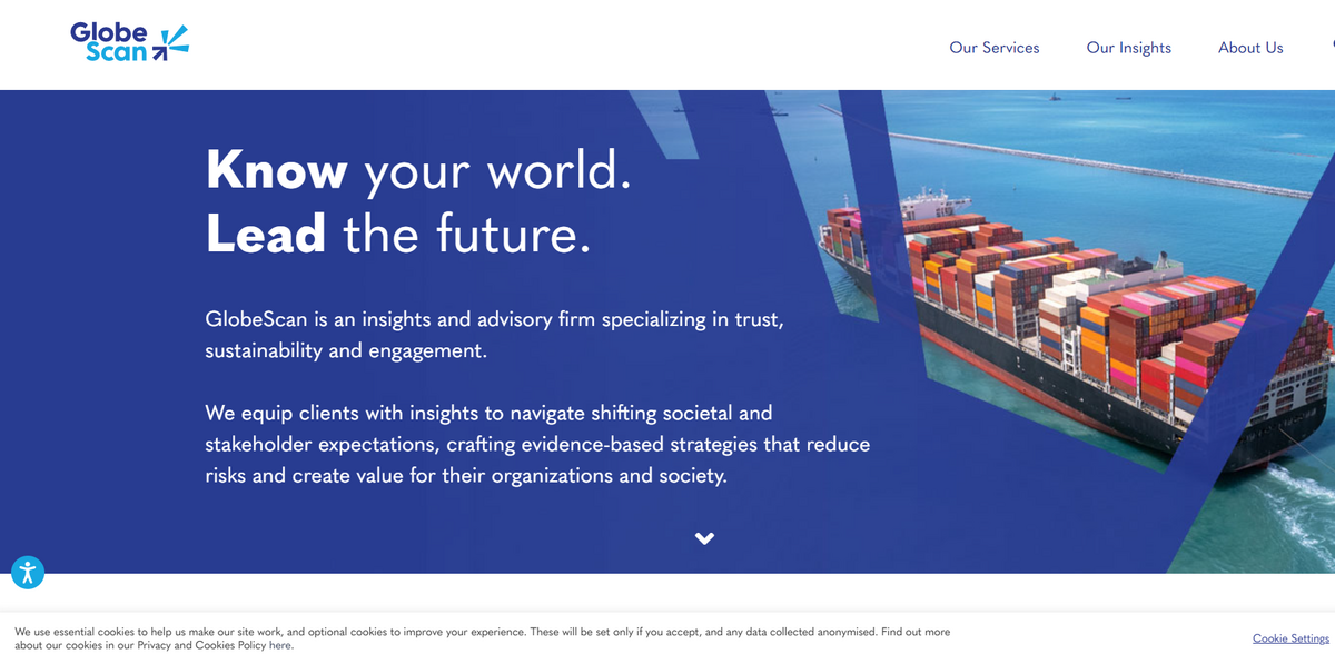 GlobeScan insights and advisory