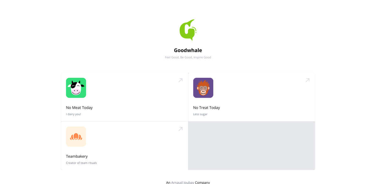 GOODWHALE sustainability