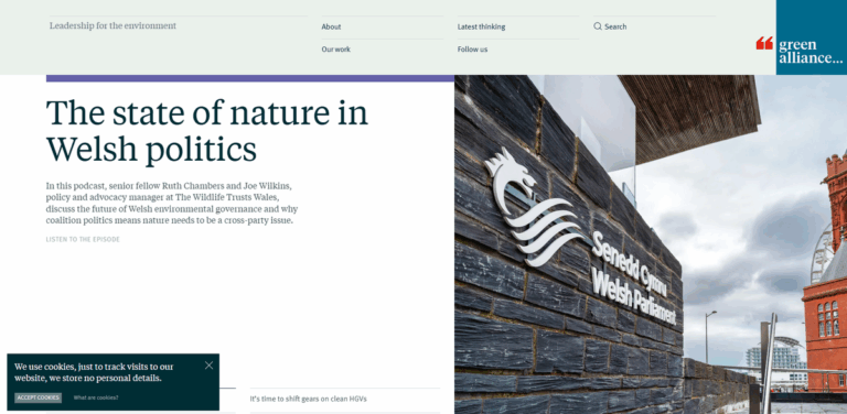 Green Alliance: Driving Ambitious Leadership for Environmental Change