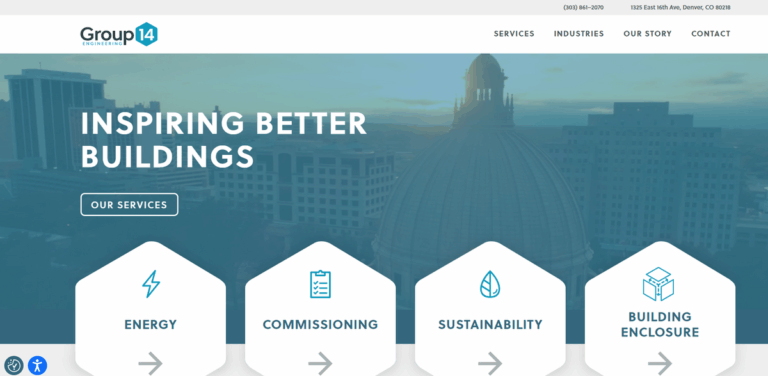 Group14 Engineering: Enhancing Building Efficiency and Sustainability