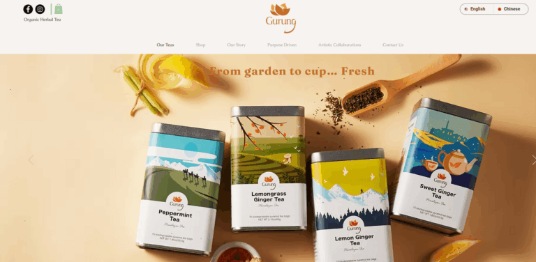 Gurung Organic Himalayan Tea: Premium Herbal Teas from the Himalayas