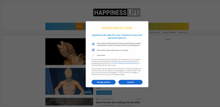 Happiness-Life: An Inspiring Online Platform for Diverse Topics