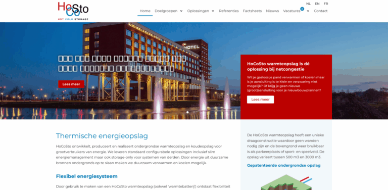HoCoSto Warmteopslag: Innovative Underground Thermal Energy Storage Solutions