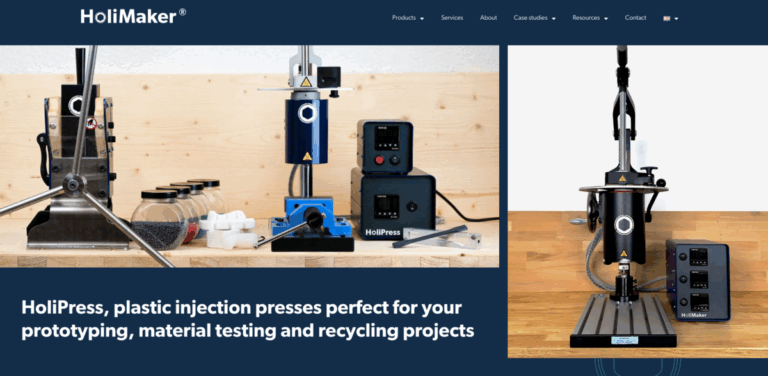 HoliMaker: Innovating Plastic Injection with HoliPress Technology